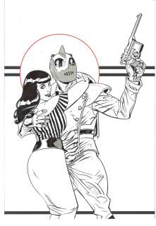 David Messina - The Rocketeer: In the Den of Thieves (IDW Publishing) issue #01 (Cover)