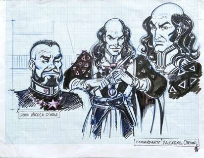 Magnus | Magnus (Roberto Raviola) - studio originale - Page volante | Catawiki