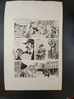 Alarico Gattia | Alarico Gattia - Tavola Originale "Il Nome di Slade" - Firmata - Page volante - Exemplaire unique - (1979) | Catawiki