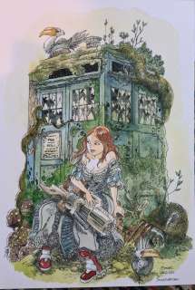 Boulet - Amy Pond et le TARDIS