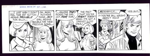 Frank Bolle - Original Art: Winnie Winkle 9/2/1985