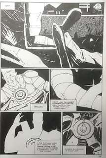 Ted McKeever | Eddy Current #6 - Original page (p.24) by Ted McKeever - Size: 29 x 44 cm. - (1987) | Catawiki