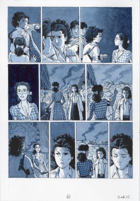 Dominique Bertail | Madeleine, Résistante tome 4 – Planche originale 40 | Galerie Barbier