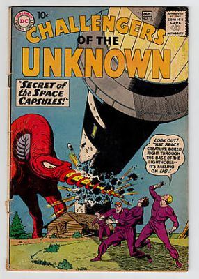 CHALLENGERS OF THE UNKNOWN 1958-78 #17 1st Appearance of Lobo Page | ComicConnect (Buy It Now)