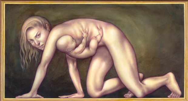 Anita Kunz | Cover for NUVO Magazine: The Panther, 2002 | Philippe Labaune Gallery