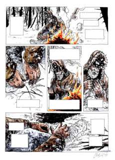 Chabouté, Christophe  (1967) | CHABOUTÉ, Christophe   CHABOUTÉ, Christophe  Planche originale n°42&he | Estim Nation