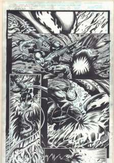 Scott Koblish, Ted Halsted - venom: the hunger #3 p. 15 - crazy symbiote action - 1996