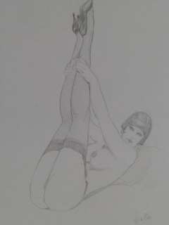 Leone Frollo | Leone Frollo - original artwork " Milady " firmata - Page volante - Exemplaire unique | Catawiki