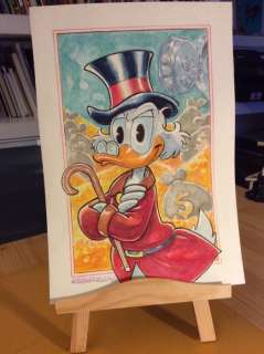 Alessandro Gottardo | Zio Paperone - â€œAncora ostentazione di plutocratica sicumeraâ€ - Page volante (2021) | Catawiki