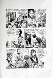 Giorgio Trevisan | Ken Parker - Giorgio Trevisan - original page - Page volante | Catawiki