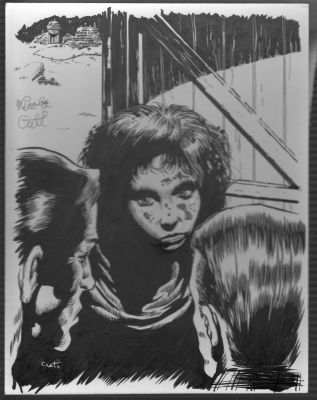 “Spin A Web Of Death” Nick Cuti Original Art | DTA Collectibles