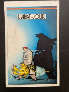 Dalla Palma, Pierre | Dalla Palma, Pierre - Dessin original couleurs - L’abat-jour | Catawiki