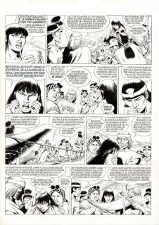 Mitton, Jean-Yves | Mitton, Jean-Yves - Originele pagina - Quetzalcoatl 4 - De god van de Caraïben - (2003) | Catawiki