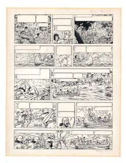 Jacques Martin - ALIX, LA TIARE D‘ORIBAL (T.4), LE LOMBARD 1958