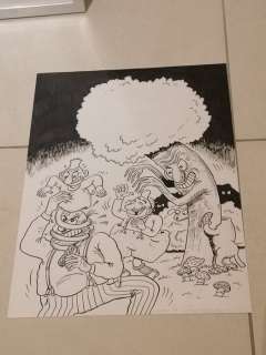 Willy Linthout / Urbanus | Linthout, Willy - Originele cover - Urbanus 2 - De Hittentitten zien het niet zitten - Page volante - (1998) | Catawiki