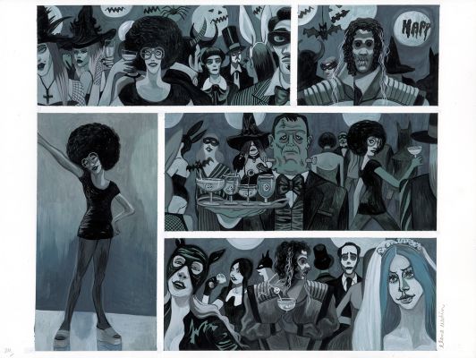 Elene Usdin | Detroit Roma – Planche originale 135 | Galerie Barbier