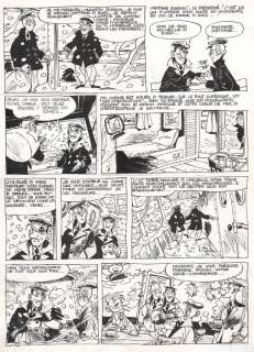 Le Gall | Théodore Poussin, planche n°7 Ã  l’encre de … | Millon