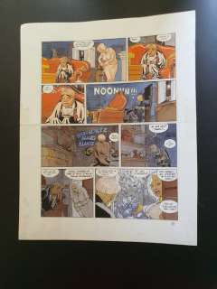 Durand Michel | Durand Michel - Planche originale - Cliff Burton T8 - Toutes folles de lui - (1996) | Catawiki