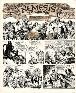 Jesus Redondo - Nemesis the warlock book 2- 2000ad prog 255 page 3 - jesus redondo