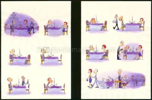 Zep - Double planche originale, gag intitulé "Classe" - Happy Sex