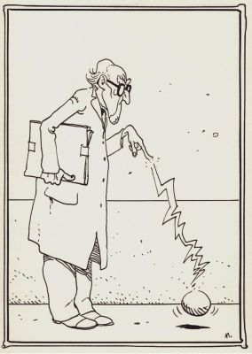 Jean Giraud (Moebius) | La Parapsychologie et Vous - Illustration, 1980 | Philippe Labaune Gallery