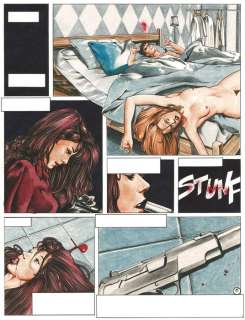 Stefano Mazzotti | S. Mazzotti - tavola originale x Selen "FEDELTÃ" - Page volante - Exemplaire unique | Catawiki