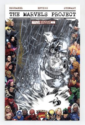 Mitch Gerads | The Marvels Project #1 (2009) Sketch Cover by Mitch Gerads | mycomicshop.com