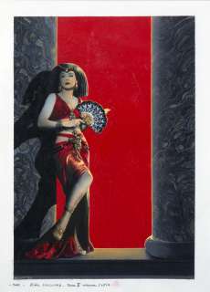 Nicollet | She, illustration Ã  l’acrylique sur carton po… | Millon