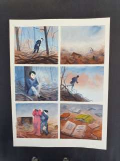 Spruyt, Simon | Spruyt, Simon - Planche originale (p.95) - Le tambour de la Moskowa - (2021) | Catawiki