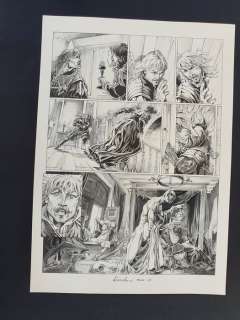 Landa, Juan-Luis | Landa, Jean-Louis - Planche originale (p.4) - Arthus Trivium T2 - Le troisième testament - (2016) | Catawiki