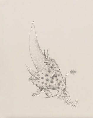 Carter Goodrich | After Steig III | Philippe Labaune Gallery