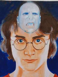 Aldo Di Gennaro | Harry Potter - Aldo Di Gennaro - Illustrazione Originale "Harry Potter E Colui Che Non PuÃ² Essere Nominato" - Page volante - Exemplaire unique | Catawiki