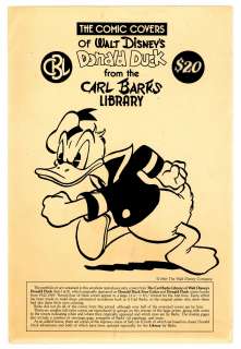 THE COMIC COVERS OF WALT DISNEY’S DONALD DUCK from the CARL BARKS LIBRARY (1986) | Russ Cochran