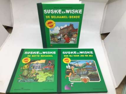 Paul Geerts | Suske en Wiske - Gelimiteerde Kalmthout edities De Belhamel-Bende (252/400) + De Botte Botaknol (196/500) + Een bij voor jou en mij (11/500) - Alle 3 met opdrachttekening door Paul Geerts - Cartonné - EO - (2004/2007) | Catawiki