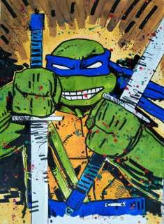 Kevin Eastman | Tortu ninja - Dessin originaux dedicace tortu ninja Kevin Eastman format a3 - (2018/2018) | Catawiki
