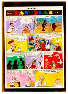 Wheelan - FAT and SLATS, MOON GIRL #4, SP (1948) | Russ Cochran