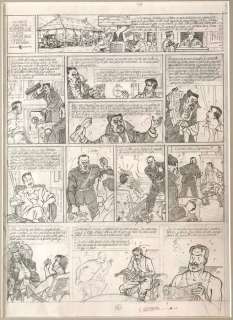 Berserik, Teun | Teun Berserik - Voorbereidende schetspagina (p.16) Blake & Mortimer T25 - La Vallée des Immortels T1 - (2017/2018) | Catawiki