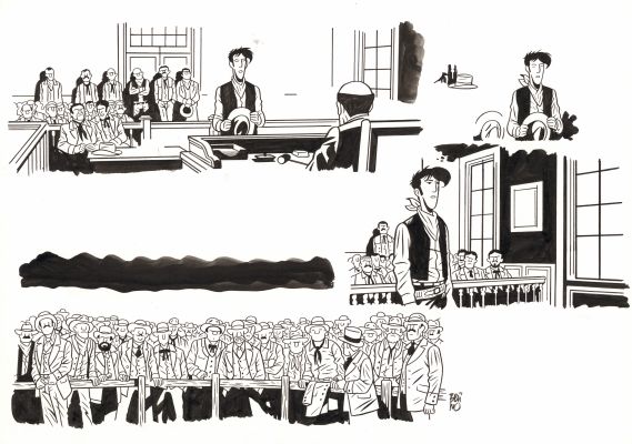 Brüno | Lucky Luke, 2025 - Dakota 1880 | Huberty Breyne Gallery