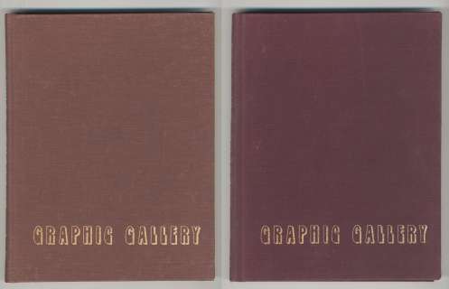 GRAPHIC GALLERY, Catalogs 1 thru 10, Hardbound NO RESERVE! | Russ Cochran