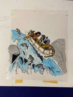 Derib - 1 Mise En Couleur Originale | Yakari - Mise en Couleur originale + Calque - (1980/1985) | Catawiki