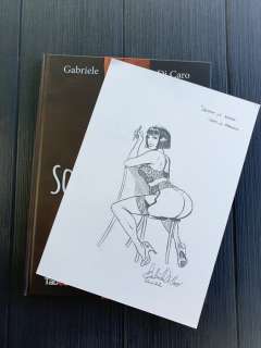 Di Caro, Gabriele | Sous le paradis - Avec dessin original signé par Gabriele Di Caro sur une feuille - Format: 21 x 29 cm. - EO - (2019) | Catawiki