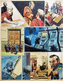 Lawrence, Don | Lawrence, Don - Originele pagina in kleur - Trigië - The Three Princes - (1968) | Catawiki