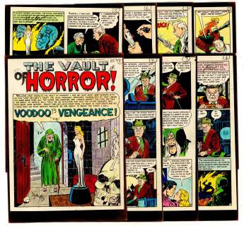 Craig - VOODOO VENGENCE!, THE VAULT OF HORROR #14, 8 Pg SP Story (1950) | Russ Cochran