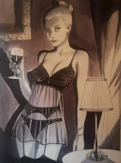 Giuseppe Candita | Diabolik - G. Candita - original artwork "Eva - Page volante - Exemplaire unique (2022) | Catawiki