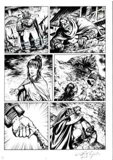 Gianluigi Gregorini - | Gianluigi Gregorini - Tavola Originale - Dragonero n. 31 "l’agonia di Yastrad" - (2015) | Catawiki