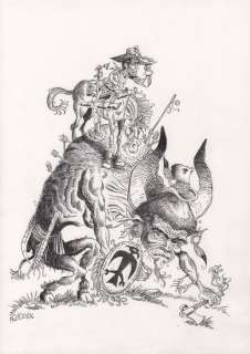 Foerster, Philippe | Foerster, Philippe - Dessin original - Hommage à Giraud - Blueberry meets Buffalo Hump - (2022) | Catawiki