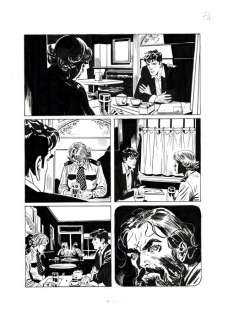 Maurizio Di Vincenzo - | Maurizio Di Vincenzo - 2x Tavola Originale - Dylan Dog n. 366 "Il giorno della famiglia" - (2017) | Catawiki