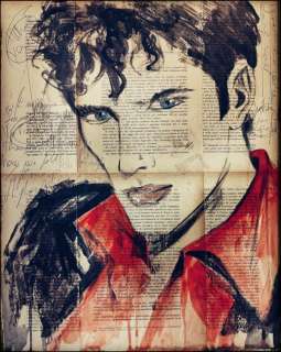 Anty | Anty - dipinto a mano tecnica mista su carta di libro antico "Dylan Dog" - (2022) | Catawiki