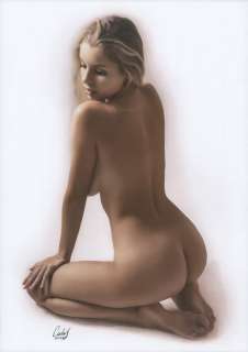 Calas, J.M. | Jean Michel Calas - Dessin original en couleur - Beautiful art model - Format dessin: 29,7 x 42 cm. - (2022) | Catawiki