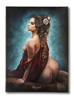 Daniel Cayuela | Daniel Cayuela - Oil painting - Roman Girl - With COA - Size: 33 x 46 cm. - (2022) | Catawiki